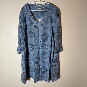 Soft Surroundings Positano Getaway Dress Size 3X